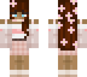 *pink and white striped shirt w/ maxi shirt!*
