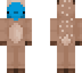 blue axolotl in a reindeer onesie credit diomomondwolf for base skin