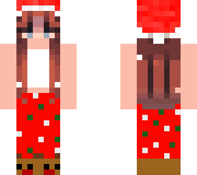blue eye girl w/ christmas pj's