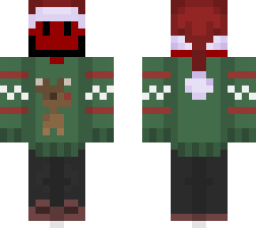 christmas red blob