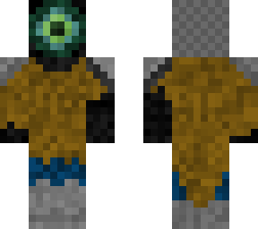 eye man with chain mail