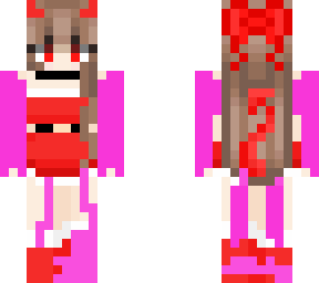 red devil girl