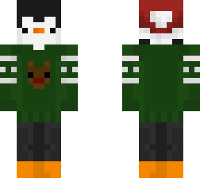 Christmas tree skin minecraft