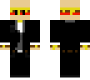 burger in a tux