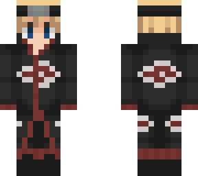 custom skin for catz4me - akasuki cloak