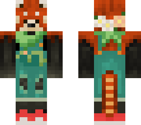 earthtone red panda