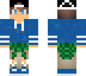 skater boy blue