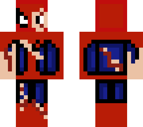 battle damaged spiderman