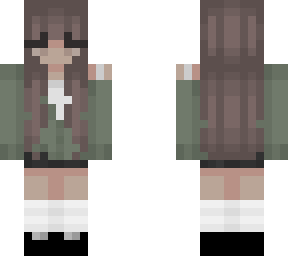 green cardigan ghost
