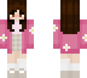 pink daisy cardigan girl (edit)