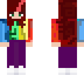 rainbow girl
