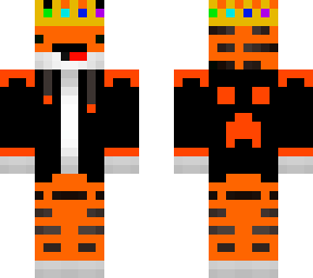 tiger with jacket
