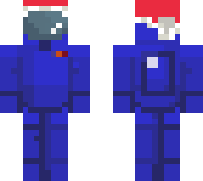 blue christmas  amongus