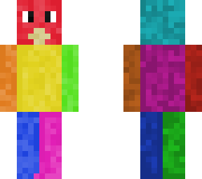 colorful man