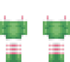 festive stripes ob 1.4 green and pink