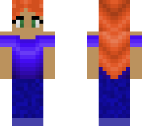 girl in purple and indigo clothes #2