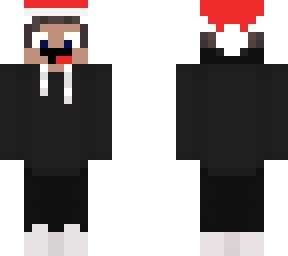 boy with santa hat