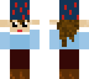 girl holding blawberry.