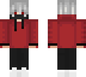 guy red hoodie
