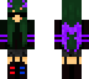 neon demon skin edit (remade with wings)