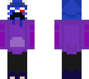 purple and blue frog hoodie