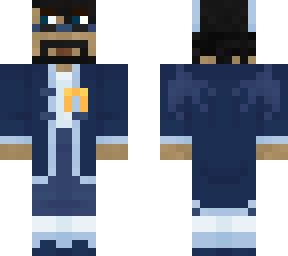 blue man