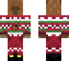 chrismas capybara