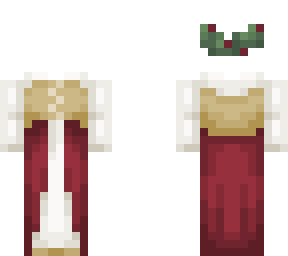 medieval christmas ob 1.0 red and beige