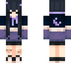 pretty girl (full purple)