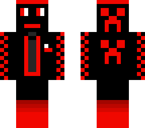 red and black creeper fan