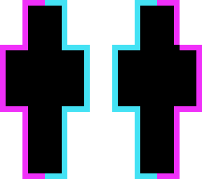 neon man