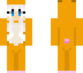 orange hamster girl