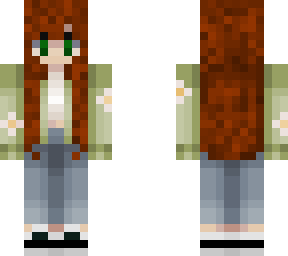 red hair flower girl