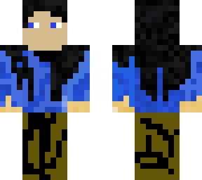 blue girl