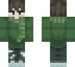 cozy boy skin green