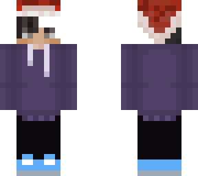 crismas swirly hat