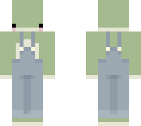 frog with overalls