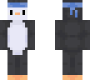 penguin ninja light purple-blue