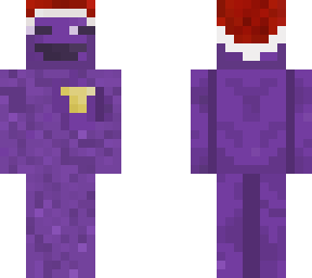 purple man chritsmas
