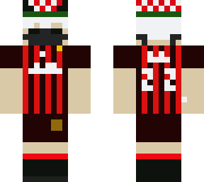 shiro gorro navideo camisa del acmilan(prueba para hacer la de navidad)