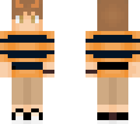 bee orange skin