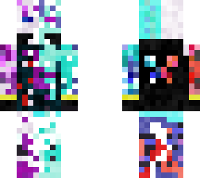 blue red mix