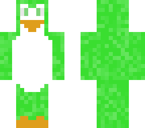 green penguin