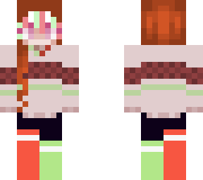 oki doki Minecraft Skin