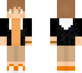 orange and black jacket boi