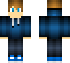 simple blue guy