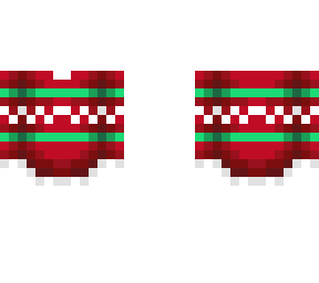 ob - red xmas sweater