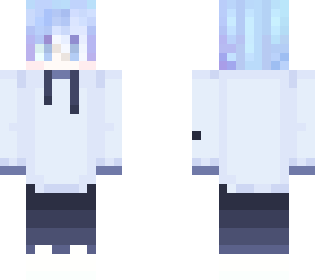 personal skin blue hoodie slim