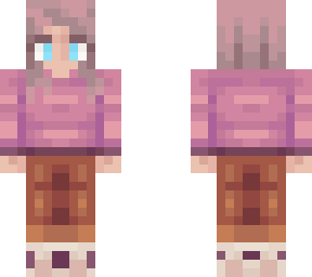 pink sweater