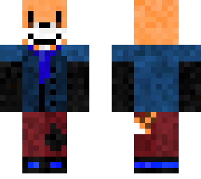 red panda in suit